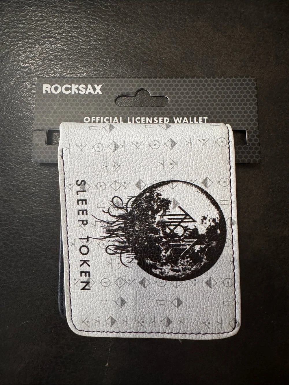 Rocksax - Sleep Token - The Summoning Black Logo - Wallet with Coin Pocket NWT